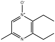 2,3-DIETHYL-5-METHYLPYRAZINE-N'-OXIDE Struktur