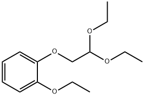 2-(2-ETHOXYPHENOXY)ACETALDEHYDE DIETHYL ACETAL Struktur