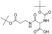 2,2,13,13-TETRAMETHYL-4,7,11-TRIOXO-3,12-DIOXA-5,8-DIAZATETRADECANE-6-CARBOXYLIC ACID Struktur