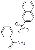 2-[(2-NAPHTHYLSULPHONYL)AMINO]BENZAMIDE Struktur