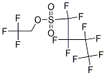 2,2,2-TRIFLUOROETHYL NONAFLUOROBUTANESULPHONAT Struktur