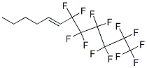 1-(PERFLUOROHEXYL)HEX-1-EN Struktur