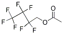 1H,1H-HEPTAFLUOROBUTYL ACETAT Struktur