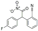 2-(2-CYANOPHENYL)-2-(4-FLUOROPHENYL)ACETONITRIL Struktur