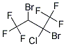 2-CHLORO-2,3-DIBROMO-1,1,1,4,4,4-HEXAFLUOROBUTAN Struktur