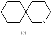 2-AZA-SPIRO[5.5]UNDECANEHYDROCHLORIDE Struktur