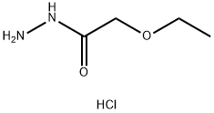 2-ETHOXYACETOHYDRAZIDE HYDROCHLORIDE Struktur