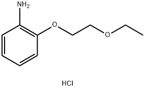 2-(2-ETHOXYETHOXY)ANILINE HYDROCHLORIDE Struktur