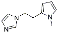 1-[2-(1-METHYL-1H-PYRROL-2-YL)ETHYL]-1H-IMIDAZOLE Struktur