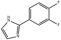 2-(3,4-DIFLUORO-PHENYL)-1H-IMIDAZOLE Struktur