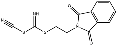 [(1,3-DIOXOISOINDOLIN-2-YL)METHYL] METHYL CYANOCARBONIMIDODITHIOATE Struktur