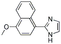 2-(4-METHOXY-NAPHTHALEN-1-YL)-1H-IMIDAZOLE Struktur