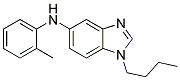 (1-BUTYL-1H-BENZOIMIDAZOL-5-YL)-O-TOLYL-AMINE Struktur