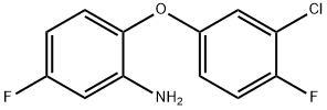 2-(3-CHLORO-4-FLUOROPHENOXY)-5-FLUOROPHENYLAMINE Struktur