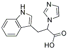 2-IMIDAZOL-1-YL-3-(1H-INDOL-3-YL)-PROPIONIC ACID Struktur