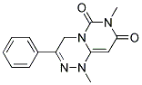 1,7-DIMETHYL-3-PHENYL-4H-PYRIMIDO[6,1-C][1,2,4]TRIAZINE-6,8(1H,7H)-DIONE Struktur