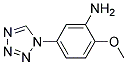 [2-METHOXY-5-(1H-TETRAZOL-1-YL)PHENYL]AMINE Struktur