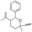 2-ETHYNYL-5-ISOPROPENYL-2-METHYL-6-PHENYL-TETRAHYDRO-PYRAN Struktur