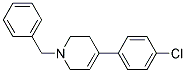 1-BENZYL-4-(4-CHLORO-PHENYL)-1,2,3,6-TETRAHYDRO-PYRIDINE Struktur