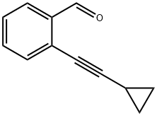 2-CYCLOPROPYLETHYNYL-BENZALDEHYDE Struktur