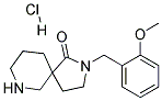 2-(2-METHOXYBENZYL)-2,7-DIAZASPIRO[4.5]DECAN-1-ONE HYDROCHLORIDE Struktur