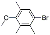 1-BROMO-4-METHOXY-2,3,5-TRIMETHYL-BENZENE Struktur