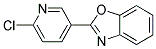 2-(6-CHLORO-3-PYRIDINYL)-1,3-BENZOXAZOLE Struktur