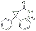 2,2-DIPHENYL-CYCLOPROPANECARBOXYLIC ACID HYDRAZIDE Struktur