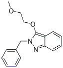 2-BENZYL-3-(2-METHOXY-ETHOXY)-2H-INDAZOLE Struktur