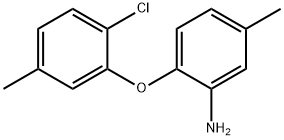 2-(2-CHLORO-5-METHYLPHENOXY)-5-METHYLPHENYLAMINE Struktur