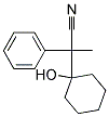 2-(1-HYDROXY-CYCLOHEXYL)-2-PHENYL-PROPIONITRILE Struktur