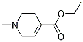 1-METHYL-1,2,3,6-TETRAHYDRO-PYRIDINE-4-CARBOXYLIC ACID ETHYL ESTER Struktur