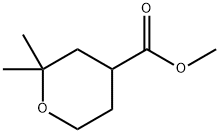 2,2-DIMETHYL-TETRAHYDRO-PYRAN-4-CARBOXYLIC ACID METHYL ESTER Struktur