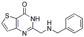 2-[(BENZYLAMINO)METHYL]THIENO[3,2-D]PYRIMIDIN-4(3H)-ONE Struktur