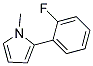 2-(2-FLUORO-PHENYL)-1-METHYL-1H-PYRROLE Struktur