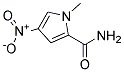 1-METHYL-4-NITRO-1H-PYRROLE-2-CARBOXAMIDE Struktur