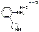 2-(AZETIDIN-3-YL)ANILINE DIHYDROCHLORIDE Struktur