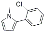 2-(2-CHLORO-PHENYL)-1-METHYL-1H-PYRROLE Struktur