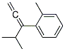 1-(1-ISOPROPYL-PROPA-1,2-DIENYL)-2-METHYL-BENZENE Struktur