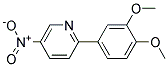 2-(3,4-DIMETHOXYPHENYL)-5-NITROPYRIDINE Struktur