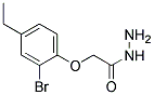 (2-BROMO-4-ETHYL-PHENOXY)-ACETIC ACID HYDRAZIDE Struktur