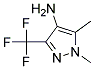 1,5-DIMETHYL-3-(TRIFLUOROMETHYL)-1H-PYRAZOL-4-AMINE Struktur