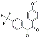 1-(4-METHOXY-PHENYL)-2-(4-TRIFLUOROMETHYL-PHENYL)-ETHANE-1,2-DIONE Struktur