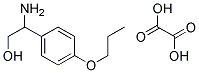 2-AMINO-2-(4-PROPOXYPHENYL)ETHANOL OXALATE Struktur