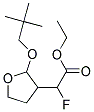 [2-(2,2-DIMETHYL-PROPOXY)-TETRAHYDRO-FURAN-3-YL]-FLUORO-ACETIC ACID ETHYL ESTER Struktur