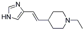 1-ETHYL-4-[2-(1H-IMIDAZOL-4-YL)-VINYL]-PIPERIDINE Struktur