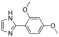 2-(2,4-DIMETHOXY-PHENYL)-1H-IMIDAZOLE Struktur