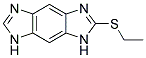 2-(ETHYLTHIO)-1,7-DIHYDROIMIDAZO[4,5-F]BENZIMIDAZOLE Struktur