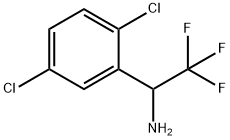 1-(2,5-DICHLORO-PHENYL)-2,2,2-TRIFLUORO-ETHYLAMINE Struktur