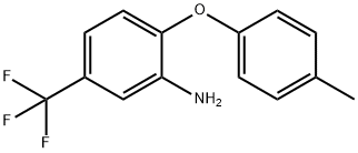 2-(4-METHYLPHENOXY)-5-(TRIFLUOROMETHYL)ANILINE Struktur